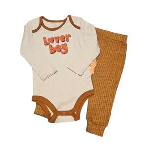 Baby boy Valentines Day outfit Lover Boy